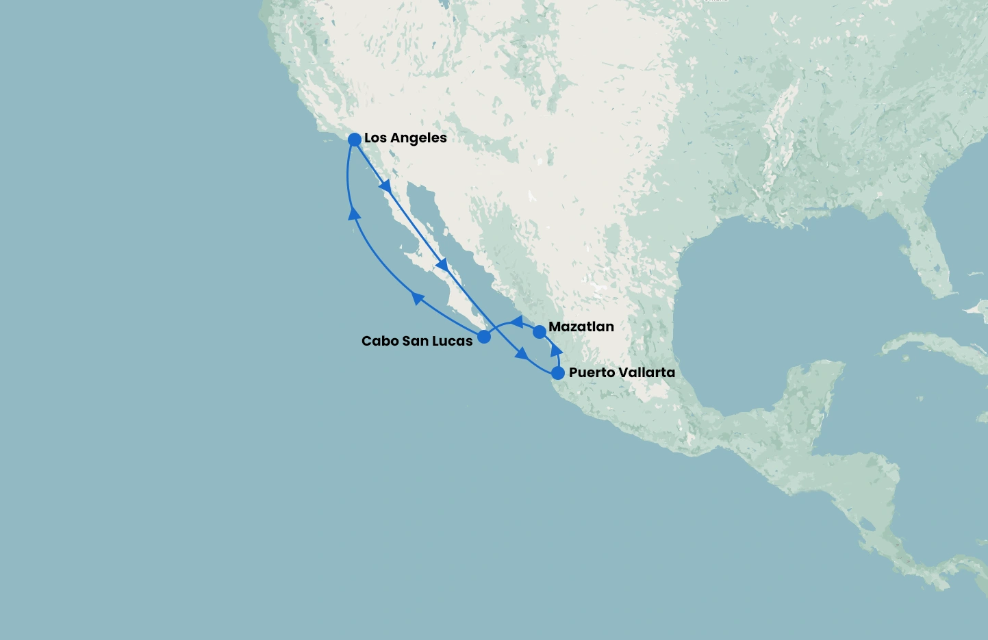 Norwegian Encore: Las Vegas, LA & Mexican Riviera Escape